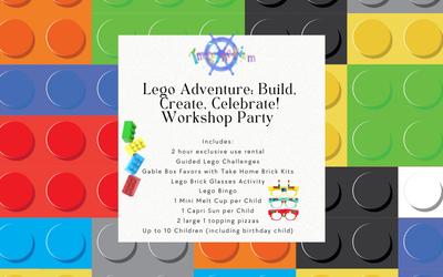 BUILD, CREATE, CELEBRATE! WORKSHOP PARTY