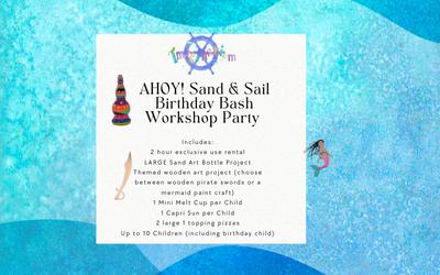 AHOY! Sand & Sea WORKSHOP PARTY