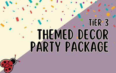 Tier 3 | Themed Decor Party Package