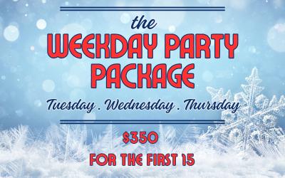 IOTL Birthday Party Package - Weekday (Tuesday, Wednesday, and Thursday)